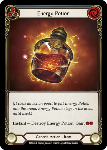 Potion énergétique [TEA028-R] (Deck Dorinthea Hero) 1ère édition normale 