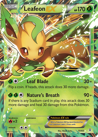 Leafeon EX (10/83) [XY : Générations] 