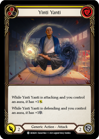 Yinti Yanti (Jaune) [MON291-RF] (Monarch) 1ère édition Rainbow Foil 