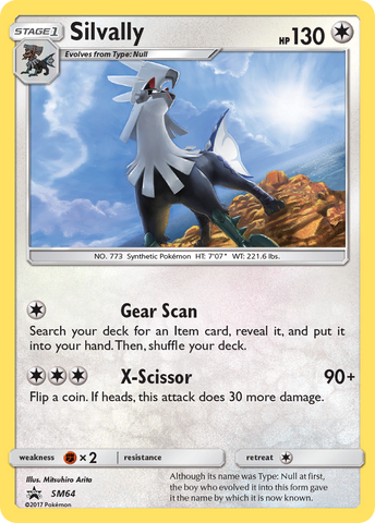 Silvally (SM64) [Sun & Moon: Black Star Promos]