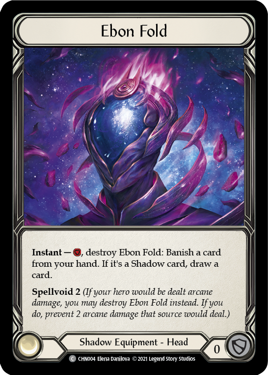 Ebon Fold [CHN004] (Deck Blitz Monarch Chane) 