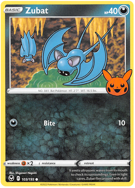 Zubat (103/195) [Des bonbons ou un échange 2023] 