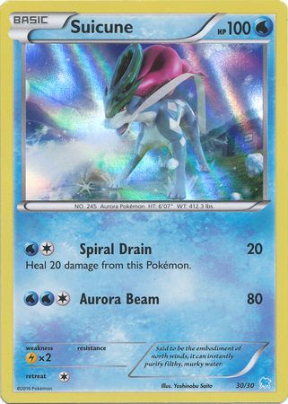 Suicune (30/30) [XY : Kit d'entraînement 3 - Suicune] 