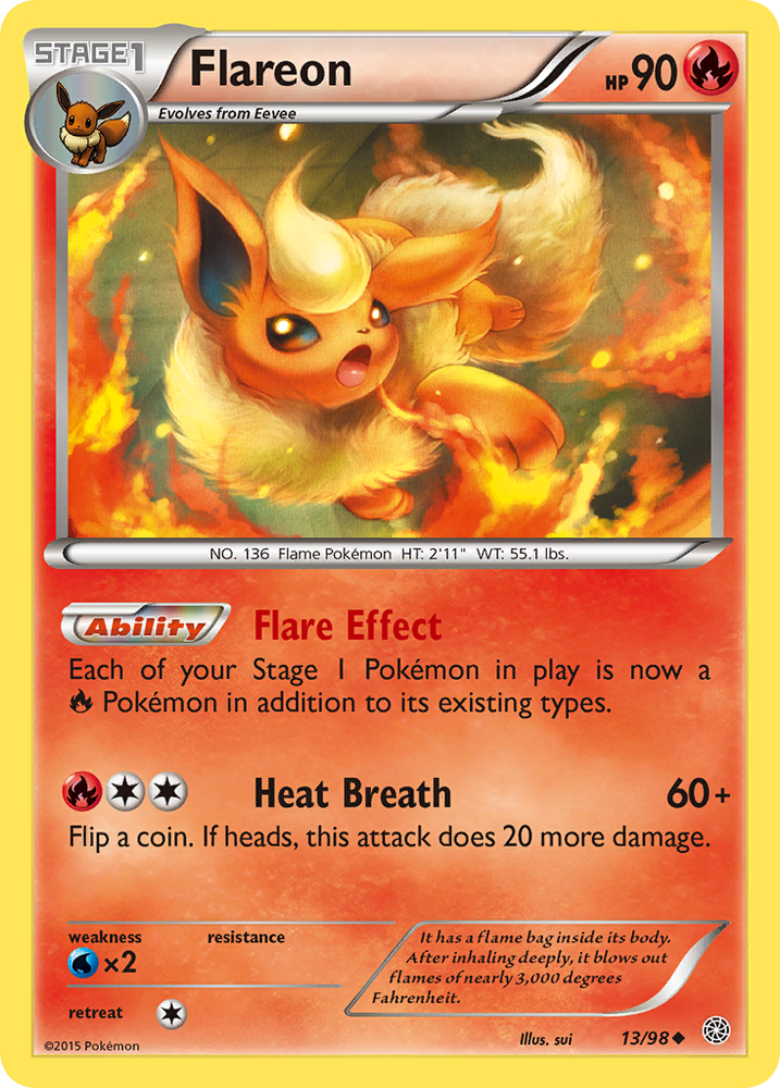 Flareon (13/98) [XY: Ancient Origins]