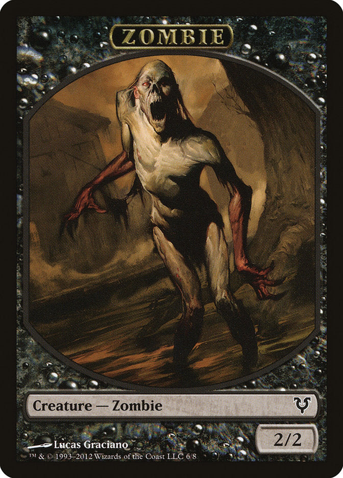 Jeton Zombie [Jetons restaurés Avacyn] 