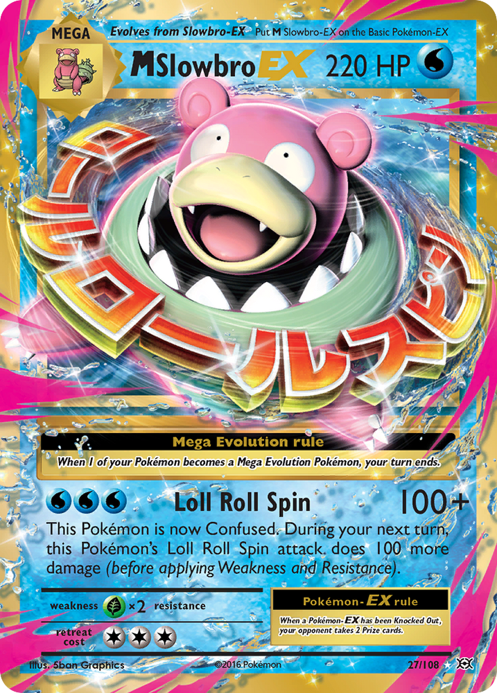 M Slowbro EX (27/108) [XY : Evolutions] 