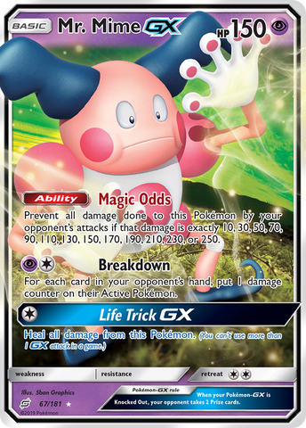 M. Mime GX (67/181) [Soleil et Lune : Faites équipe] 