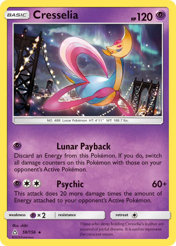 Cresselia (59/156) [Soleil et Lune : Ultra Prisme] 