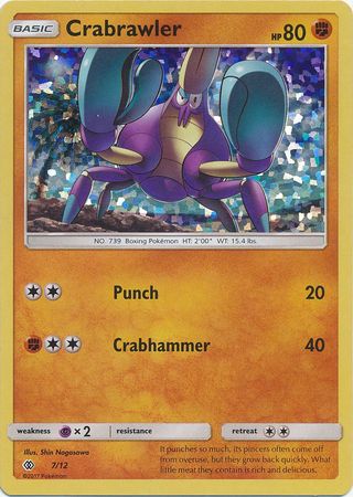 Crabrawler (7/12) [Promos McDonald's : Collection 2017] 