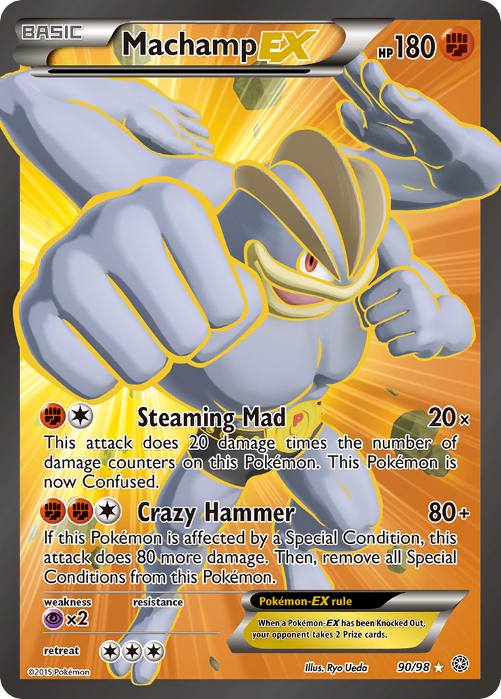 Machamp EX (90/98) [XY : Origines anciennes] 