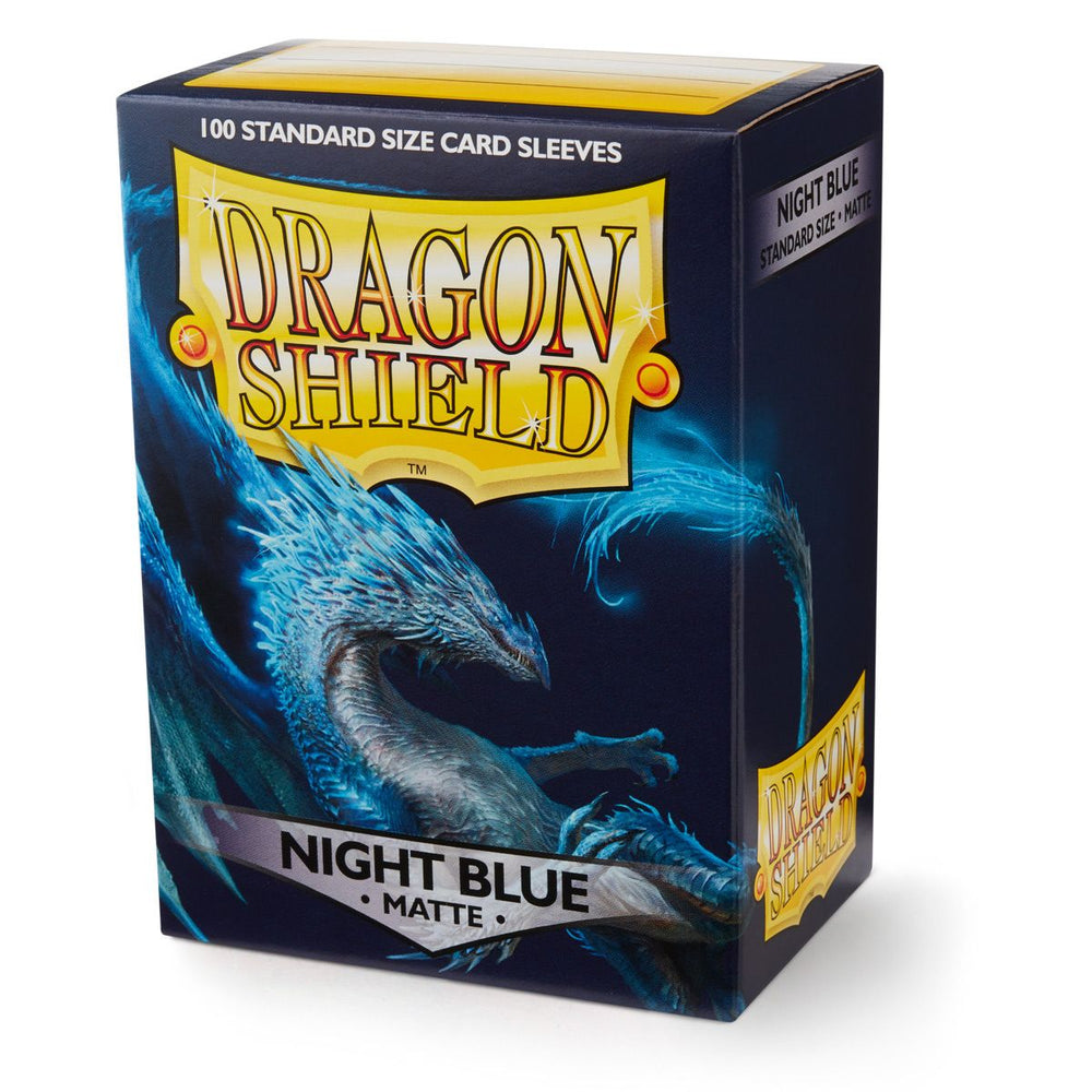 Dragon Shield : Pochettes standard 100 ct – Botan bleu nuit (mat) 