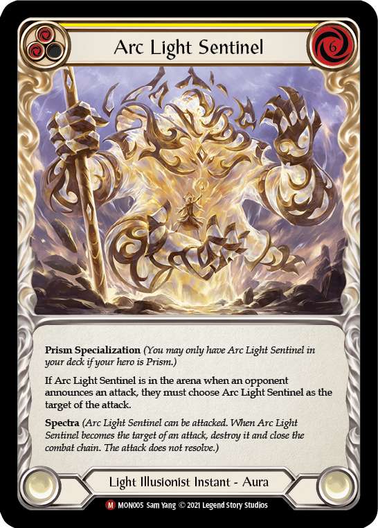 Arc Light Sentinel [MON005-RF] (Monarch) 1ère édition Rainbow Foil 