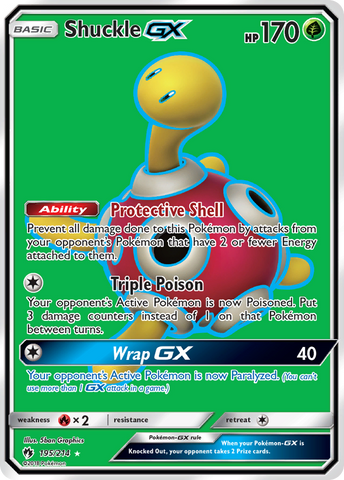 Shuckle GX (195/214) [Soleil et Lune : Tonnerre perdu] 