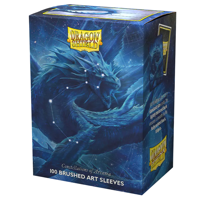 Dragon Shield : Pochettes d'art brossées standard de 100 carats - Drasmorx (Constellations d'Arcania) 