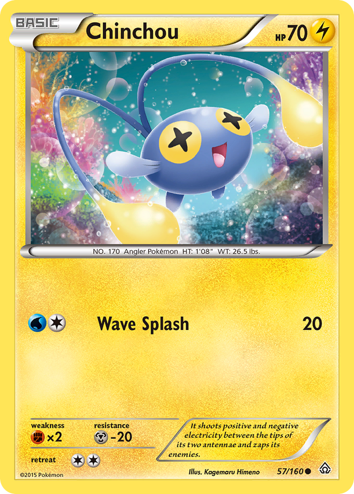 Chinchou (57/160) [XY : Primal Clash] 