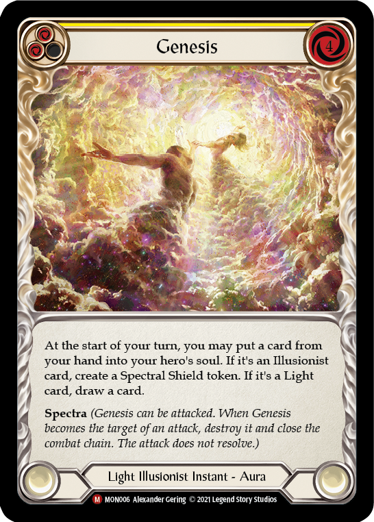 Genesis [MON006-RF] (Monarch) 1ère édition Rainbow Foil 