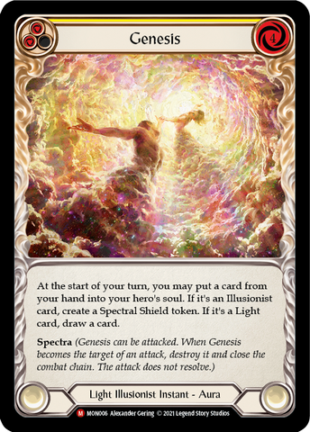 Genesis [MON006-RF] (Monarch) 1ère édition Rainbow Foil 