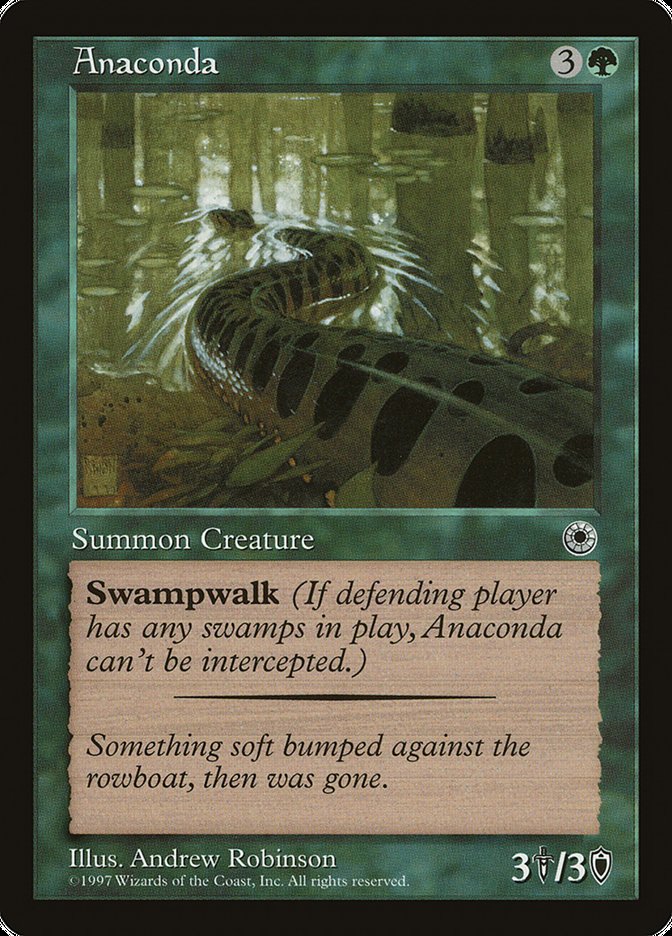 Anaconda (With Flavor Text) [Portal]