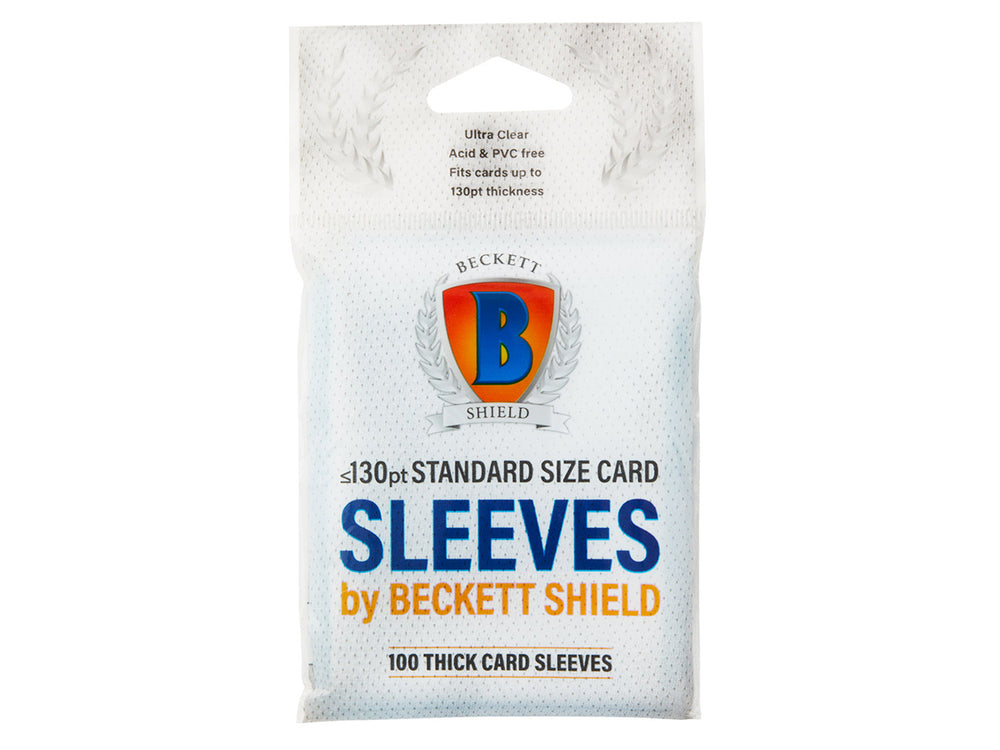 Beckett Shield: Card Sleeves - Thick (100-Pack)