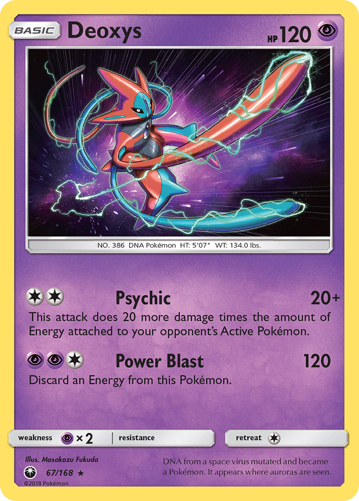 Deoxys (67/168) [Soleil et Lune : Tempête céleste] 