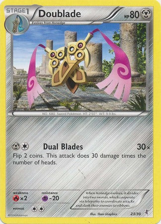 Doublade (23/30) [XY : Kit d'entraînement 1 - Bisharp] 