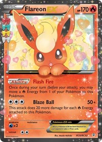 Flareon EX (RC6/RC32) [Générations : Collection Radiant] 