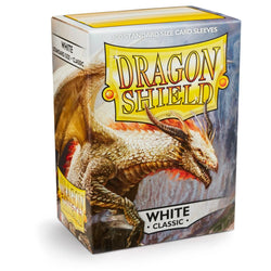 Dragon Shield : Pochettes standard 100ct - Blanc (Classique) 