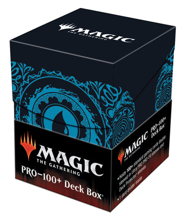 Ultra PRO : 100+ Deck Box - Mana 7 (Île) 