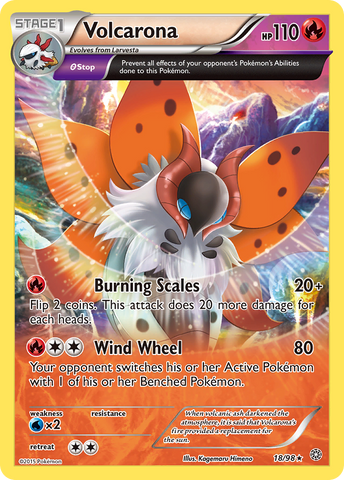 Volcarona (18/98) [XY : Origines anciennes] 