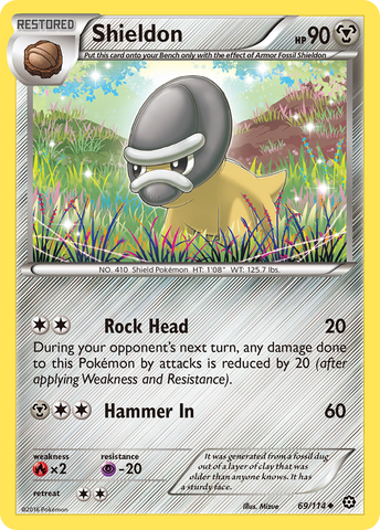 Shieldon (69/114) [XY : Siège à vapeur] 