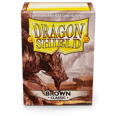 Dragon Shield: Standard 100ct Sleeves - Brown (Classic)