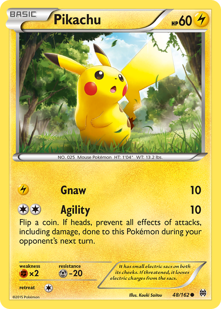 Pikachu (48/162) [XY : PERCÉE] 