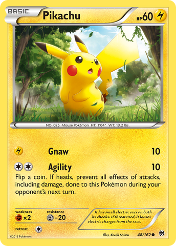 Pikachu (48/162) [XY : PERCÉE] 