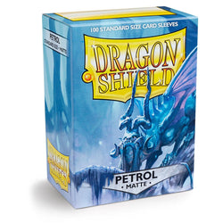 Dragon Shield : Pochettes standard 100 ct - Pétrole (mat) 