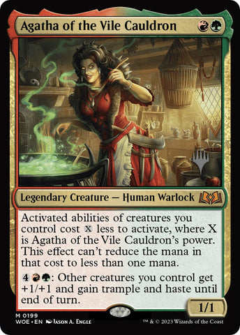 Agatha du Vile Chaudron (Pack Promo) [Wilds of Eldraine Promos] 