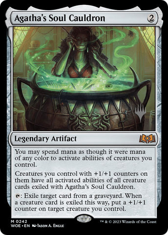 Chaudron de l'âme d'Agatha (Pack promotionnel) [Promos Wilds of Eldraine] 