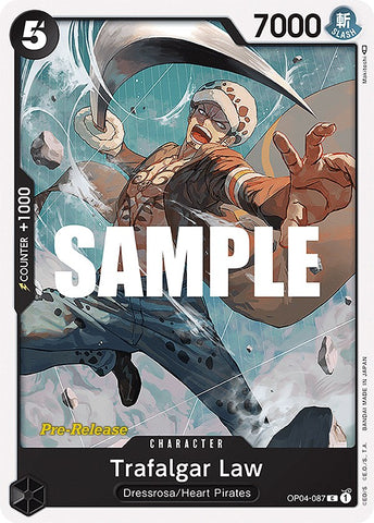 Trafalgar Law [Cartes pré-lancement de Kingdoms of Intrigue] 