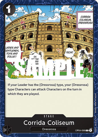 Corrida Coliseum [Cartes pré-lancement de Kingdoms of Intrigue] 