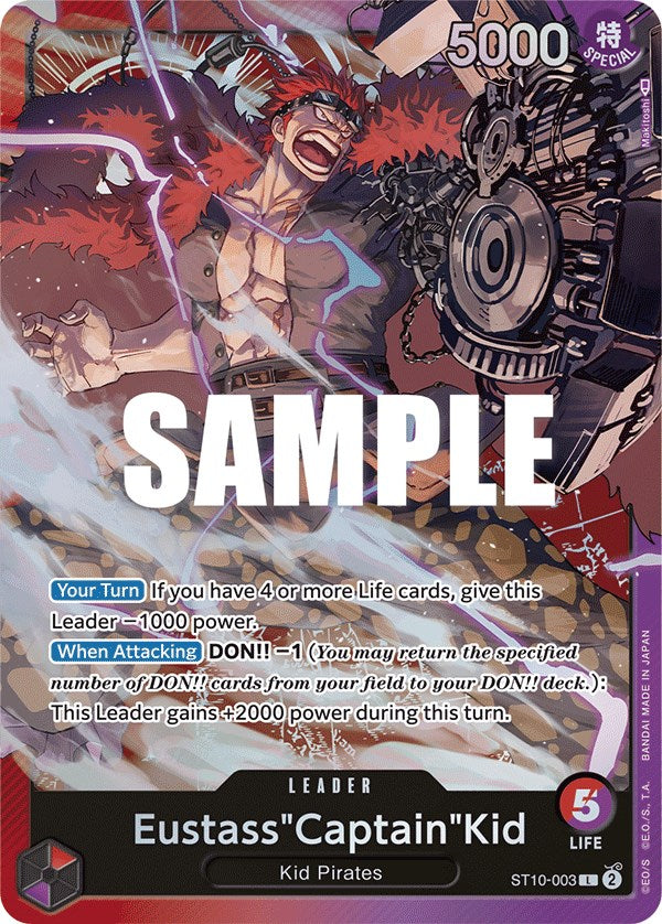 Eustass "Captain" Kid [Ultimate Deck - Les Trois Capitaines] 