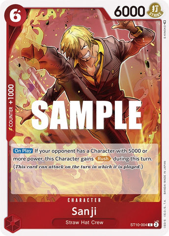 Sanji [Ultimate Deck - Les Trois Capitaines] 