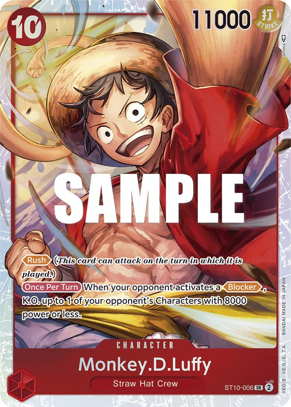 Monkey.D.Luffy [Ultimate Deck - Les Trois Capitaines] 