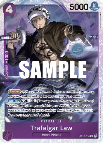 Trafalgar Law [Ultimate Deck - Les Trois Capitaines] 