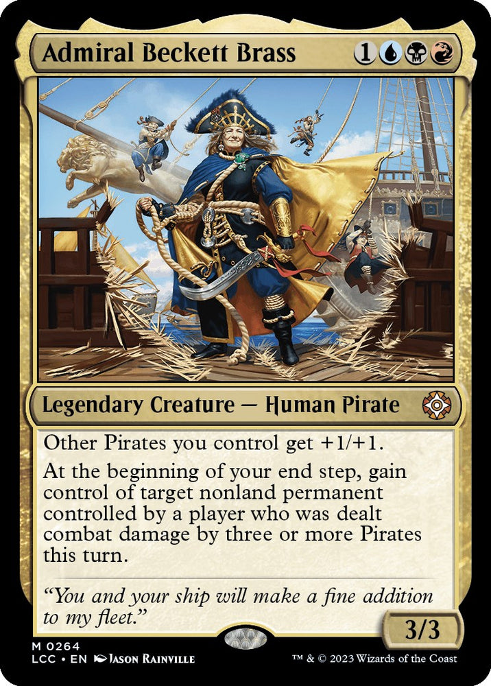 Amiral Beckett Brass [Les cavernes perdues du commandant d'Ixalan] 