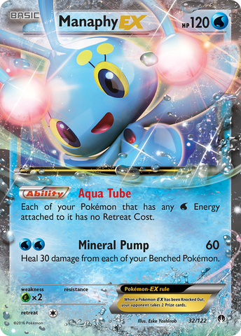 Manaphy EX (32/122) [XY : point de rupture] 