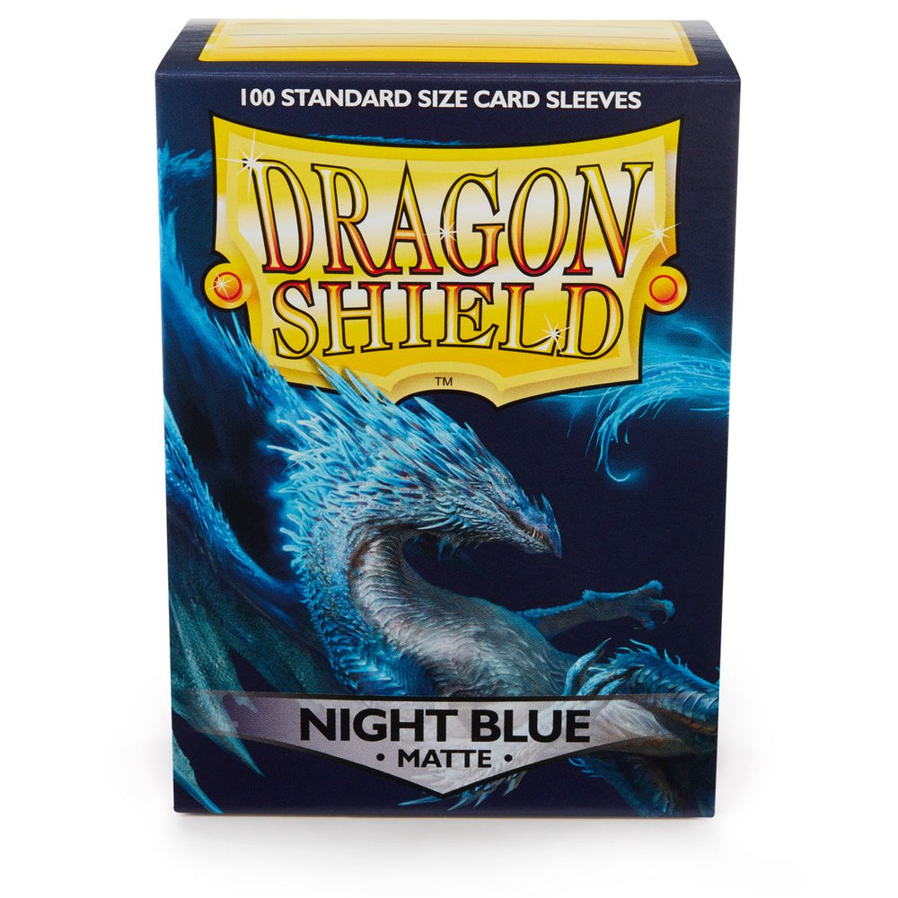 Dragon Shield : Pochettes standard 100 ct – Botan bleu nuit (mat) 