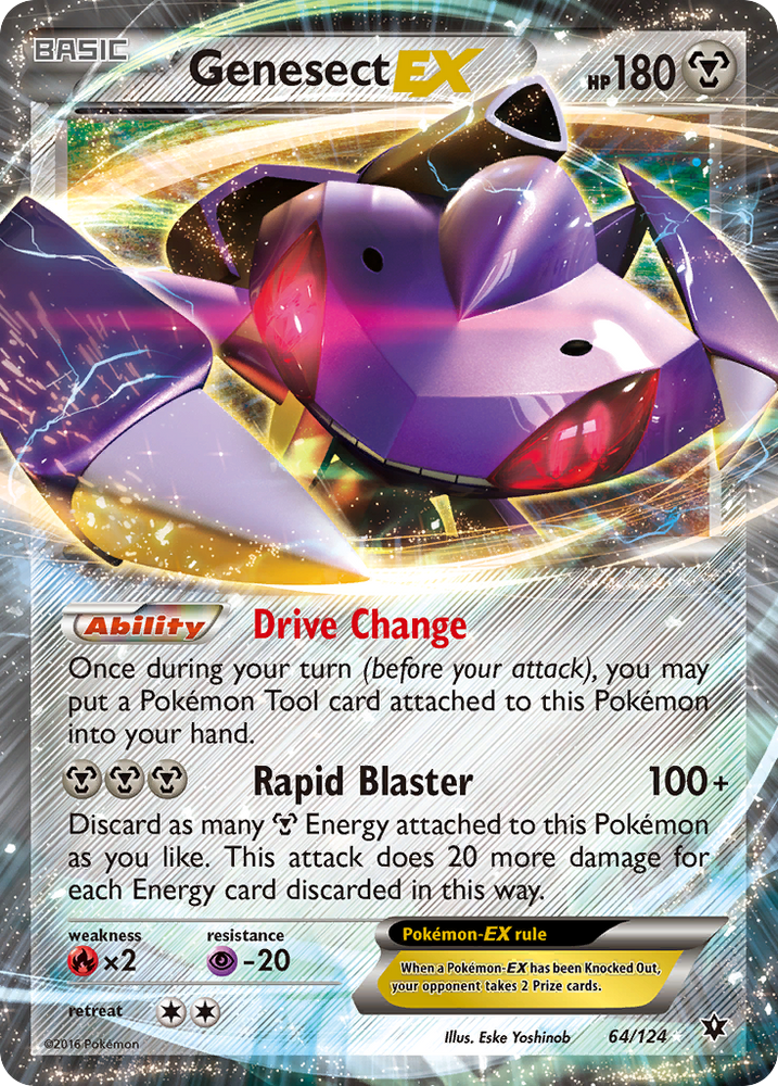 Genesect EX (64/124) [XY : Collision des destins] 