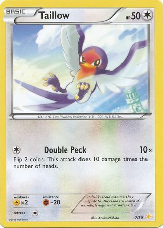 Taillow (7/30) [XY : Kit d'entraînement 3 - Pikachu Libre] 