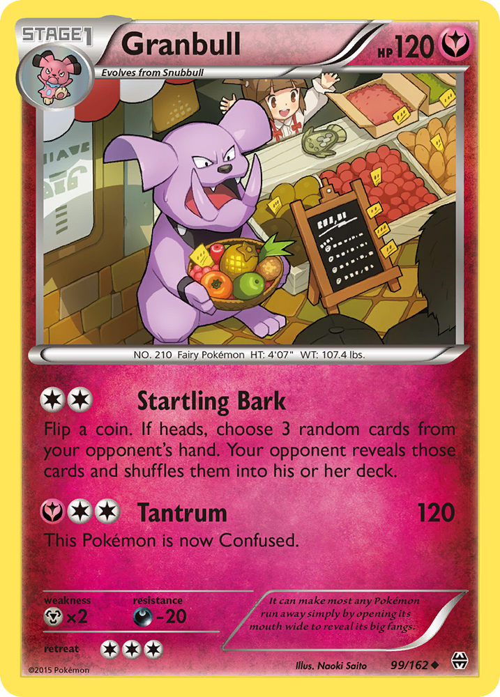 Granbull (99/162) [XY : PERCÉE] 