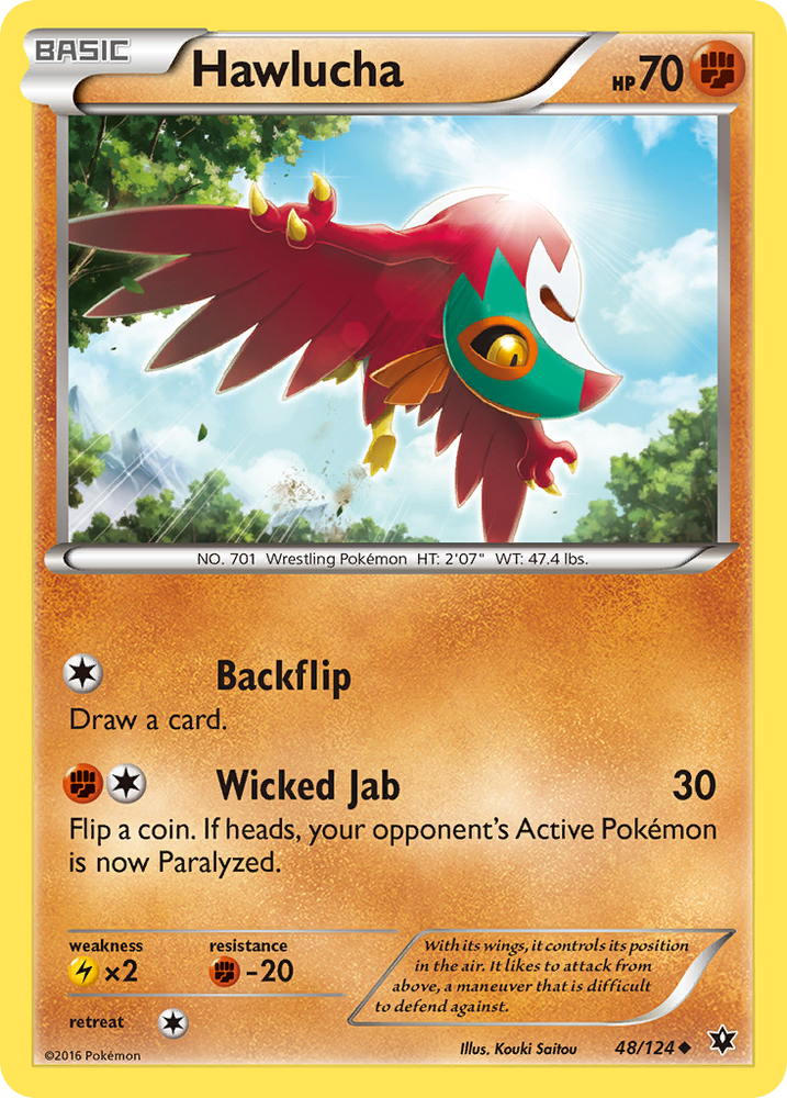 Hawlucha (48/124) [XY : Les destins entrent en collision] 