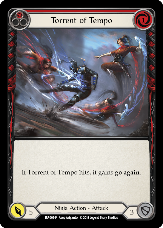 Torrent of Tempo [IRA006-P] (Ira Welcome Deck) 1ère édition normale 